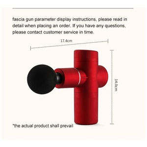 Pistolet de massage vibrant sans fil CE de haute qualité pour la relaxation musculaire profonde et la relaxation des fascias, vente en gros - Product Image 6