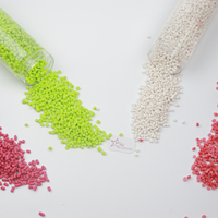 REACH FDA Granules composés de PVC transparents de qualité alimentaire 100% grains de granulés de PVC modifiés vierges pour disque de succion en plastique