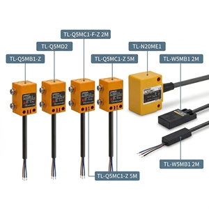 Sensores de Proximidad Cuadrados <span class=keywords><strong>Omron</strong></span> Serie TL-Q/TL-N/TL-W: TL-Q5MB1-Z /TL-Q5MD1/TL-Q5MC1-F-Z 2M/TL-Q5MC1-Z 5M/TL-N20ME1/TL-W5MB1 2M - Product Image 1