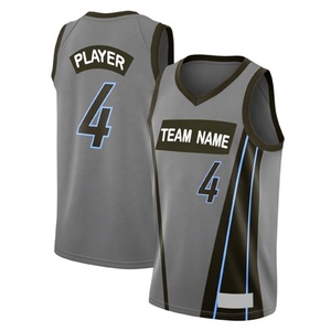Uniformes de Baloncesto Personalizados para Hombre para Eventos de Competición, Camiseta y Pantalones Cortos de Spandex/Algodón Cómodos y Transpirables, Tallas Grandes, Estampados - Product Image 3