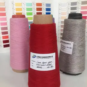 Çoklu renkler fabrika satış 28s/2 Rayon/naylon/örme kazak için PBT çekirdek  savlo