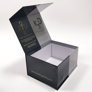 Eco-Friendly Custom Magnetic Gift Packaging Box UV Rigid Boxes with Logo Recycled Materials for Product Packaging - Product Image 3