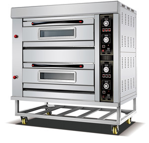 Commercial Six-Tray Gas <strong>Oven</strong> for Pizza Making Large Capacity Baking New Automatic for Bakery Restaurants Hotels Home Use - Product Image 1