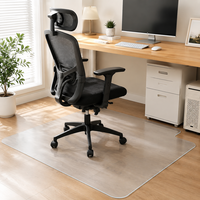 Grand tapis de protection pour chaise de bureau, tapis pour chaise sur tapis ou sol dur, tapis de protection pour chaise de bureau à roulettes et chaise d'ordinateur