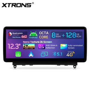 XTRONS Autoradio multimédia Android 12,3 pouces pour Benz Classe C W204 Écran anti-reflets 2K Snapdragon 662 8+128 Go - Product Image 4