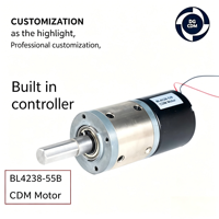 Moteur à engrenages BLDC Inrunner BL4235I-GB 42mm 35mm 6V-24V avec régulation de vitesse PWM haute précision pour rideaux intelligents