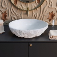 Plateau de lavabo moderne en marbre naturel de luxe Stonekocc Volakas pour la décoration de salle de bain, villa, appartement et hôtel