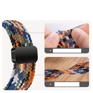 Correa <span class=keywords><strong>de</strong></span> Hebilla Magnética Trenzada Inteligente para Iwatch, Correa Trenzada <span class=keywords><strong>de</strong></span> Nailon <span class=keywords><strong>de</strong></span> 38mm y 49mm para Iwatch 1-8, Correa Trenzada con Hebilla Magnética - Product Image 3