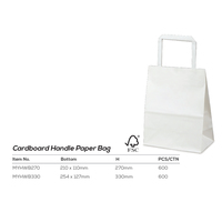 Muestra Gratuita de Bolsas de Regalo Promocionales Reutilizables de Papel Kraft Ecológico para Alimentos, con Impresión de Logotipo Personalizado y Color Personalizado