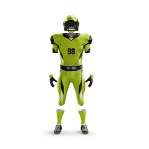 Conjuntos Deportivos Transpirables de Poliéster 100% Sublimado, Tallas Grandes, Todos los Colores, Uniforme de Fútbol Americano, Estilo Adulto, Color Liso - Product Image 1