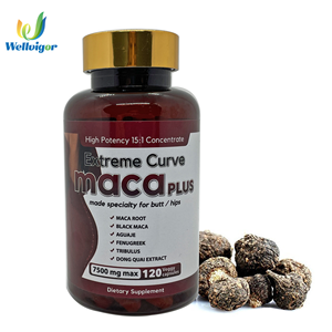 Pilules d'amélioration des hanches à base de plantes personnalisées - Pilules de stimulation des fesses à base de plantes OEM pour femmes adultes 60 capsules - Product Image 1