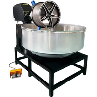 2025 Nouveau type Article NO. LYH-DMJDM-480 machine fine de polissage de rectifieuse de roue d'alliage pour le travail de peinture