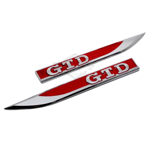 Autocollant de badge de pare-chocs de voiture en métal 3D, <span class=keywords><strong>logo</strong></span> GTD, emblème pour <span class=keywords><strong>Volkswagen</strong></span> VW Golf <span class=keywords><strong>4</strong></span> 5 6 7 MK4 MK5 MK6 MK7 GTD - Product Image 4