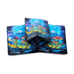 Sacs d'emballage alimentaire en mylar avec fermeture éclair, imperméables, résistants aux odeurs, à surface UV, personnalisés, en aluminium, à impression numérique - Product Image 6