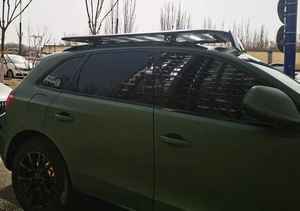 Barres de toit en aluminium pour <span class=keywords><strong>Audi</strong></span> <span class=keywords><strong>Q5</strong></span> B9 - Barres de toit verrouillables antirouille pour le transport de bagages, <span class=keywords><strong>porte</strong></span>-bagages verrouillable léger - Product Image 5