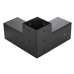 Nhiệm vụ nặng nề <span class=keywords><strong>2x4</strong></span> pergola khung mái tam giác đơn khung bài chùm kết nối gỗ 2 "x 4" bài viết thép nhựa núi chân đế - Product Image 6