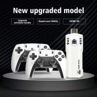 Consoles de jeux vidéo S Classic X2L, mini stick de jeu 4K Ultra HD, lecteurs de jeux sans fil 2.4G, manettes 3D, boîte de jeu X2L pour joueurs de jeux de combat