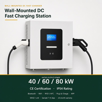 Colonne de recharge rapide pour véhicules électriques, support de montage au sol, pour les développeurs immobiliers et les zones commerciales à fort trafic en Europe