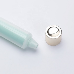 Luxury Customized 160ml Lotion Cosmetic <b>Tube</b> Double Wall Container <b>Plastic</b> Squeeze <b>Tube</b> With Gold Screw Cap - Product Image 6
