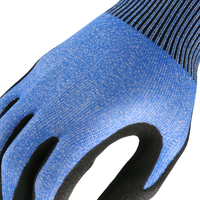 Gants de travail MaxiPact 13G ANSI A2 résistants aux coupures et à l'abrasion, HPPE, enduits de nitrile sablé, antidérapants, pour la construction et la sécurité