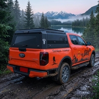 Capot rigide antivol et étanche pour benne de pick-up, compatible Hilux Tacoma F150 Ranger