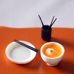 Dollhouse Miniature Japanese Ramen <strong>Set</strong> Accessories Miniature Toy Model ob11 Matching Decorations - Product Image 4