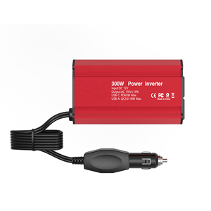 Biến tần nhà máy trực tiếp điện 300W kép đo ổ cắm USB + QC3.0 + pd65w nhanh phí DC12V để AC110V xe biến tần - Product Image 2