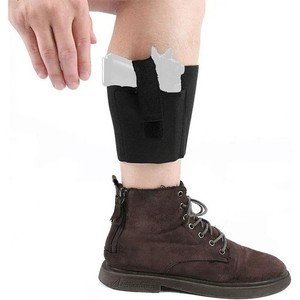 Fondina Tattica da Caviglia per Trasporto Nascosto, Borsa con Cinghia Elastica Sicura, Nera, Universale per Uomo e Donna, per Esterni - Product Image 1