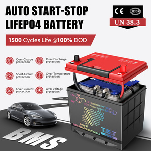Grupo 35 12V 50AH 1200CCA <span class=keywords><strong>AGM</strong></span>-Reemplazo de la batería de arranque del automóvil LiFePO4 con protección BMS - Product Image 5