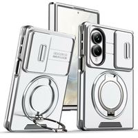 360 °   Étui de téléphone magnétique pliable avec support rotatif pour Samsung Galaxy Z Fold 8 Ultra Flip 7, protection anti-chute et antichoc