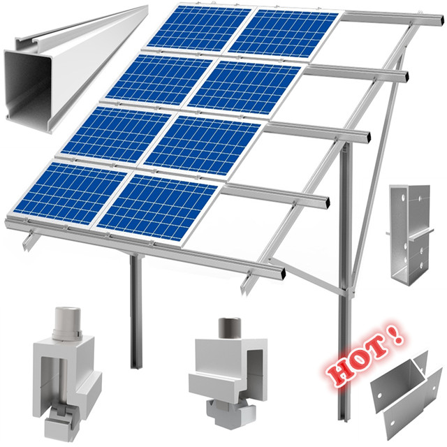Лидер продаж, VIP 0,1 долларов США, солнечная кровельная система, солнечная грунтовая система PV, монтажная система для установки на крыше и на земле O17