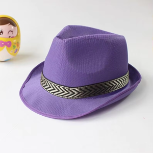 Summer Fast Dry Jazz Caps Chapeaux Panama Fedoras Outdoor Sunhat Performance Hat Chapeau Headgear pour Hommes Femmes - Product Image 1