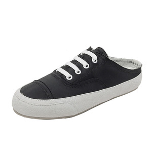 Chaussures en satin à bout rond, style espagnol décontracté, chaussures à plateforme à talon unique et à enfiler pour femmes - Product Image 5