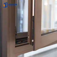 Ventana Abatible de Aluminio con Diseño Elegante y Color Personalizado para Uso Residencial y Comercial Ligero