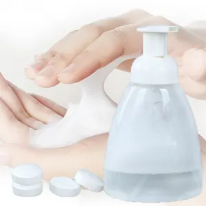 Täglichen hand waschen natürliche mousse brause tabletten schäumen hand seife