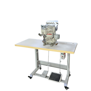 จักรเย็บผ้า JN-5200S แบบปากเล็ก แขนตรง สี่เข็ม หกเส้นด้าย แบบเตียงทรงกระบอก ประสิทธิภาพสูง สำหรับเสื้อผ้า/กระเป๋า/รองเท้า - Product Image 3
