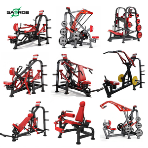 SAERDE Appareil professionnel multifonctionnel de musculation pour press à la poitrine assis, à charge libre, inclinable, avec pieds de sécurité en acier - Product Image 1