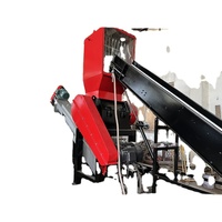 Machine de recyclage et de broyage des déchets plastiques / Broyeur de bouteilles en plastique PET, de films PP et PE, de sacs d'emballage