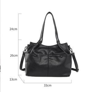 2025 Must-Have Grand sac fourre-tout SUED, sac à bandoulière en <span class=keywords><strong>cuir</strong></span> texturé souple pour femmes, sac à bandoulière en <span class=keywords><strong>cuir</strong></span> spacieux polyvalent - Product Image 5