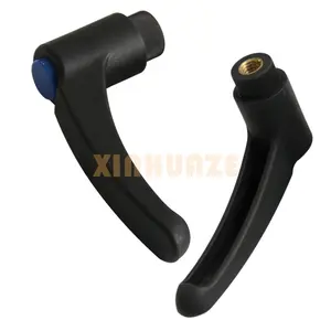 HZ103008 Industrial Machinery Nylon Adjustable Lever Handle Plastic Adjusting Clamp Handle