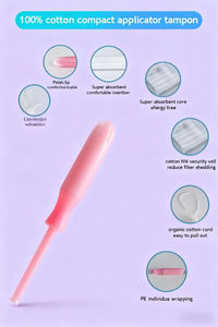 <span class=keywords><strong>Tampones</strong></span> de Marca Privada con Aplicador de Plástico Personalizado para la Identidad de su Marca, Fábrica OEM ODM - Product Image 2