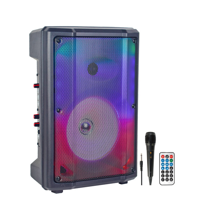 Portable Speakers Pull Rod Party Karaoke Speaker Woofer Speaker With Mic