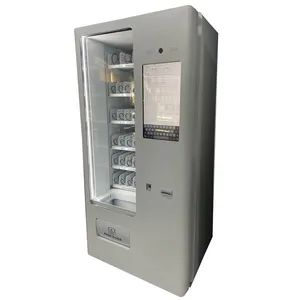 Distributore automatico di Snack e bevande di alta qualità con design sottile design classico elegante con sistema di pagamento del lettore di carte