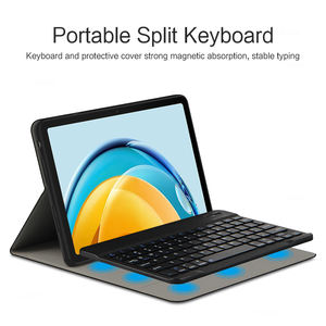 Supporto magnetico staccabile Folio PU Leather Cover in silicone <span class=keywords><strong>tastiera</strong></span> Wireless per <span class=keywords><strong>Huawei</strong></span> Matepad Air 11.5 2023 custodia per <span class=keywords><strong>tastiera</strong></span> - Product Image 4