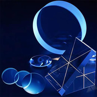 Prisme optique en silice fondue JGS1 personnalisé, bloc de verre de quartz poli de haute précision pour instruments laser