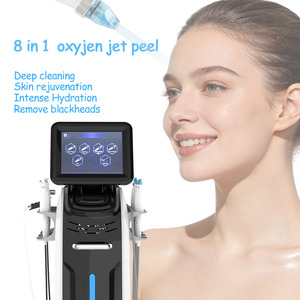 Máquina de exfoliación con chorro de oxígeno 8 en 1 para eliminar puntos negros, hidratación intensa y mejora de la elasticidad de la piel - Product Image 1