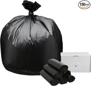 Reli.Tough Glad same quality 44-45 Gallon 1.5 Mil Heavy Duty Outdoor Indoor <b>Extra</b> <b>Large</b> Big Trash Garbage Bag 150 Bags Counts - Product Image 3