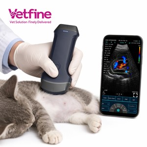 Ecógrafo Veterinario Portátil <span class=keywords><strong>Blanco</strong></span> y Negro, Máquina de Ultrasonido Veterinaria Tipo Laptop, Escáner <span class=keywords><strong>Blanco</strong></span> y Negro - Product Image 1