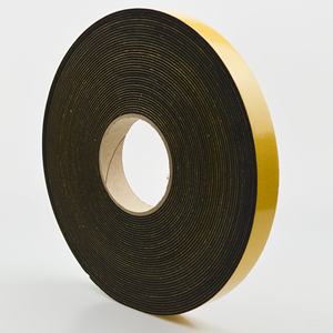 Moll EPDM Sealing Tape Black 10mm Width Automotive <b>Rubber</b> Gasket <b>Strip</b> - Product Image 2