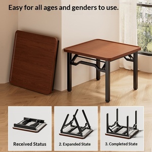 Mesa de Ajedrez y Mahjong Plegable de Doble Uso, Moderna y de Lujo, para Uso Doméstico - Product Image 1